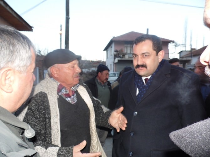 AK Parti İl Başkanı Sümer, Deprem Bölgesinde