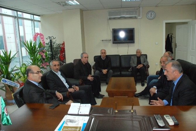 Vali Mahmut Demirtaş’tan Ziraat Odası’na Ziyaret
