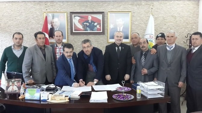 Sarıcakaya Belediyesi’nde Sosyal Denge Sözleşmesi İmzalandı