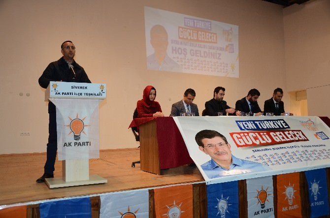 AK Parti Siverek İlçe Gençlik Kolları 4’üncü Olağan Kongresi Yapıldı