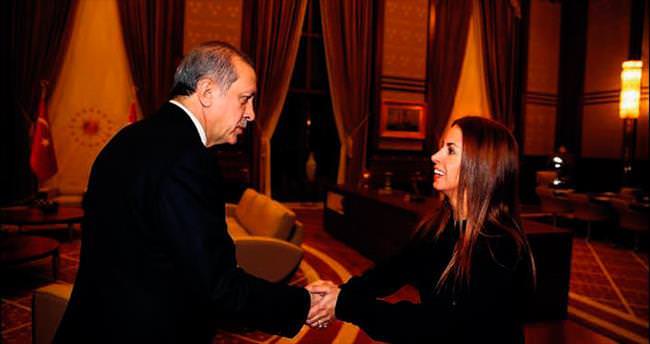 Niran Ünsal Erdoğan’la görüştü
