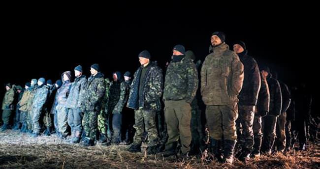 Ukrayna’nın doğusunda esir takası