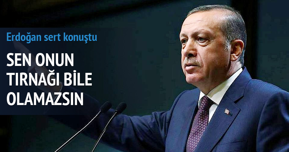 Erdoğan: Genelkurmay Başkanı’nın atılacak tırnağı olamazsın
