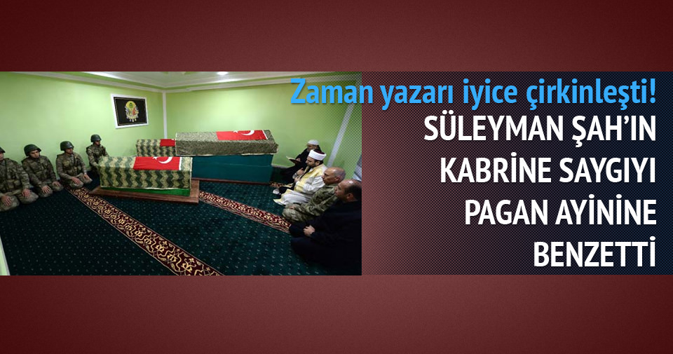 Zaman yazarı iyice çirkinleşti!