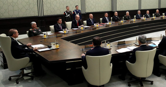 MGK toplantısı sona erdi