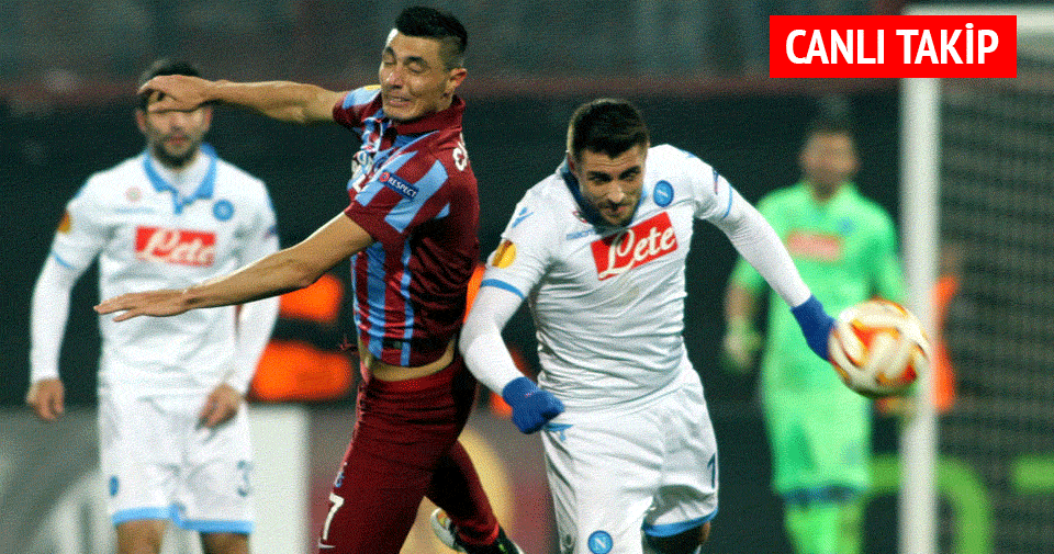 Trabzonspor Napoli deplasmanında