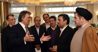 Ahmedinejad’dan Abdullah Gül’e ziyaret