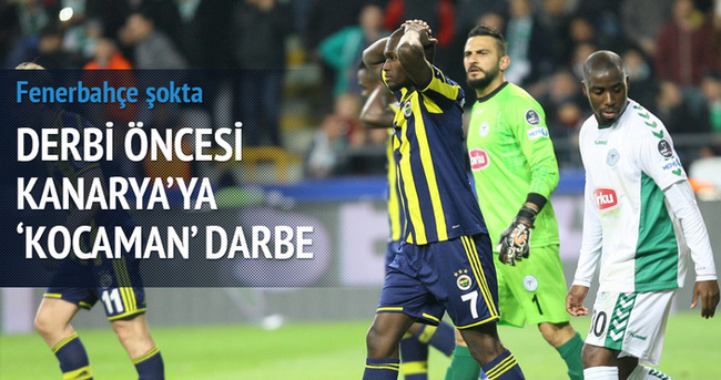Fenerbahçe’ye derbi öncesi şok