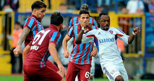 Trabzonspor - Kardemir Karabükspor maçı CANLI