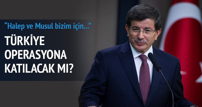 Başbakan açıkladı! Türkiye Musul harekatına katılacak mı?