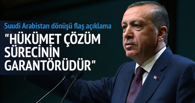 Erdoğan: Silahsız bir seçim kimin barış istediğini gösterir