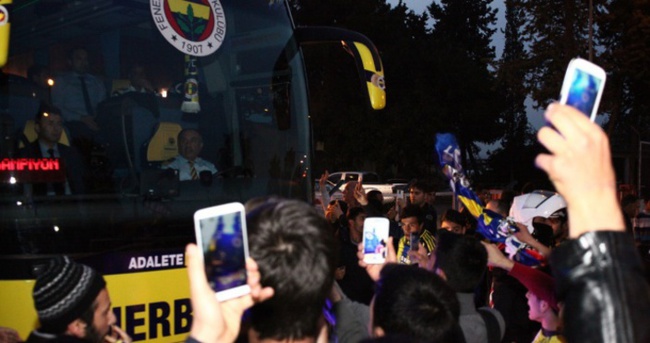 Fenerbahçe Mersin İdmanyurdu maçı için Adana’da