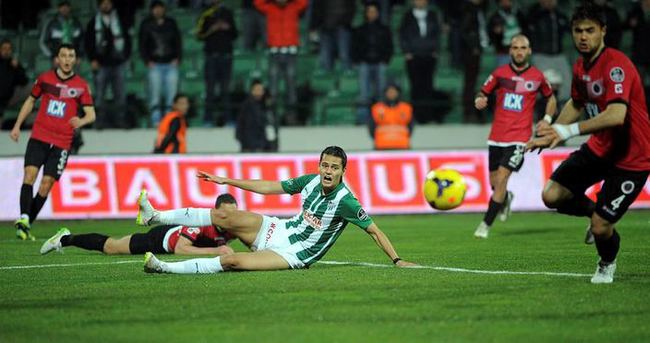 Bursaspor Gençlerbirliği maçı özet ve golleri
