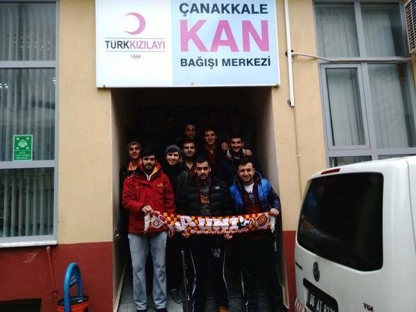 Galatasaraylı Taraftarlardan Kan Bağışı