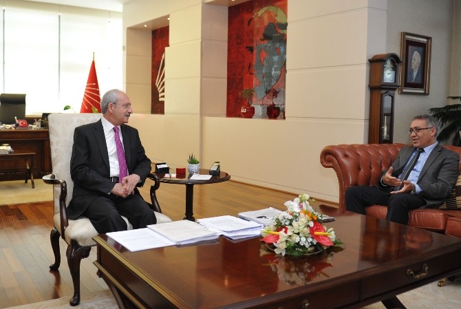 Alevi Kültür Dernekleri Başkanı Demir, Kılıçdaroğlu’nu Ziyaret Etti
