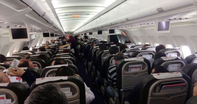 Karadenizli pilot yolcuları gülme krizine soktu