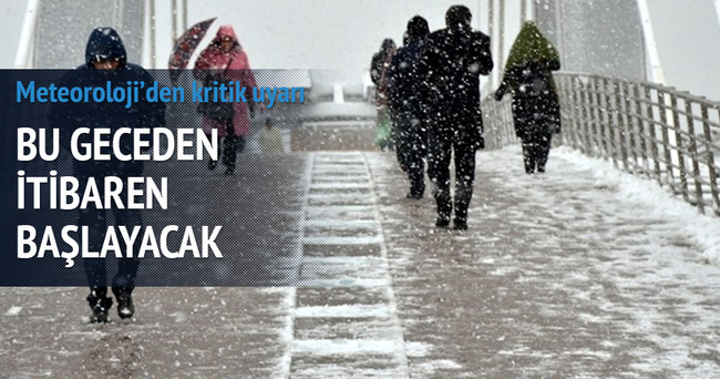 Türkiye yeni bir yağışlı ve soğuk havanın etkisine giriyor