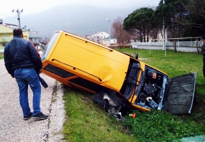 Erdek’te Trafik Kazası: 1 Yaralı