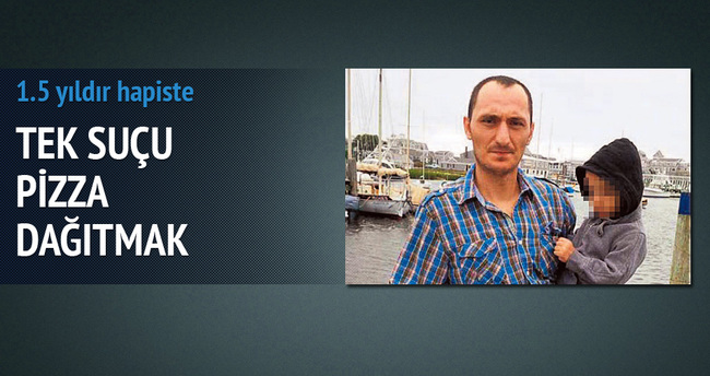 Tek suçu pizza dağıtmak