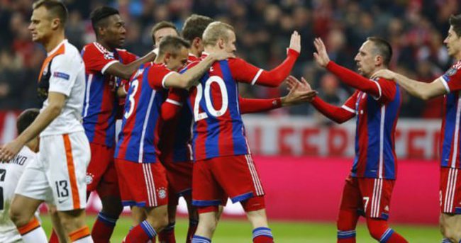 Bayern Münih Shakhtar maçı özeti ve golleri - GENİŞ ÖZET Bayern gol oldu yağdı!