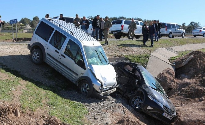 Siirt’te Trafik Kazası: 2 Yaralı