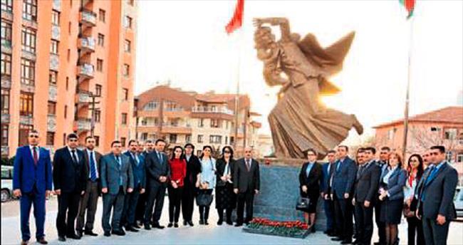 Azeri başkanlar Keçiören’in en gözde mekânlarını gezdi