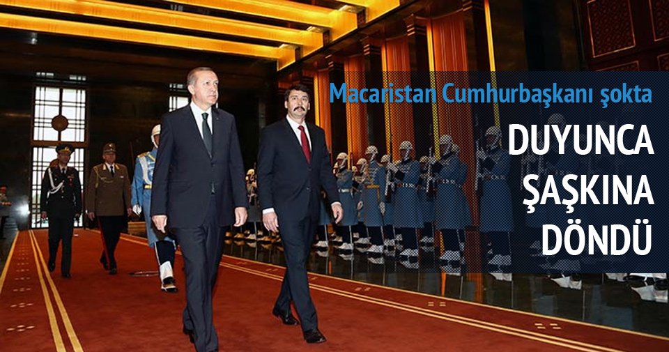 Hem şaşırdı hem hayran kaldı