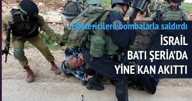 İsrail’den Batı Şeria’daki gösterilere müdahale