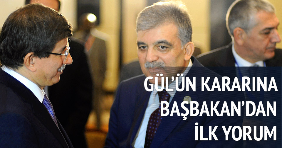 Abdullah Gül’ün kararına ilk yorum