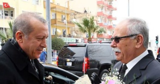 Erdoğan’ı çiçeklerle karşıladılar