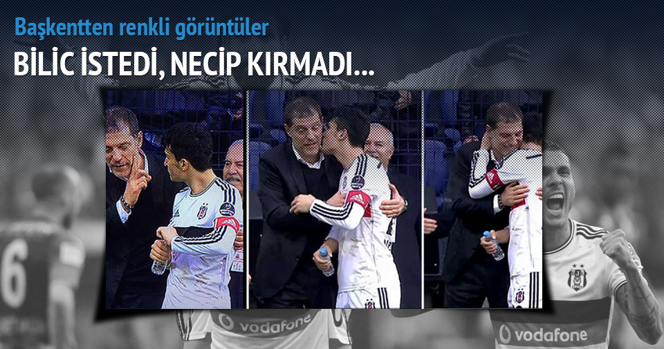 Bilic öpücük istedi, Necip hocasını kırmadı