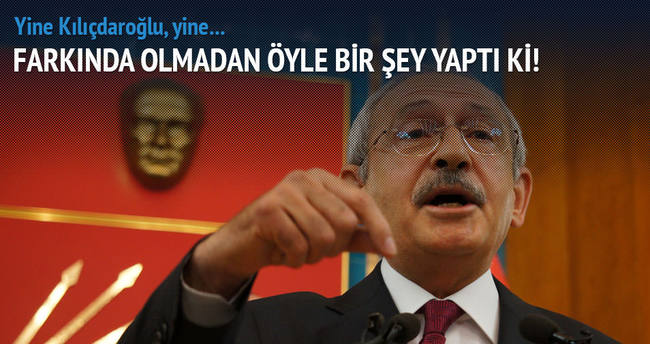 Kılıçdaroğlu, istemeden paralel kumpası itiraf etti