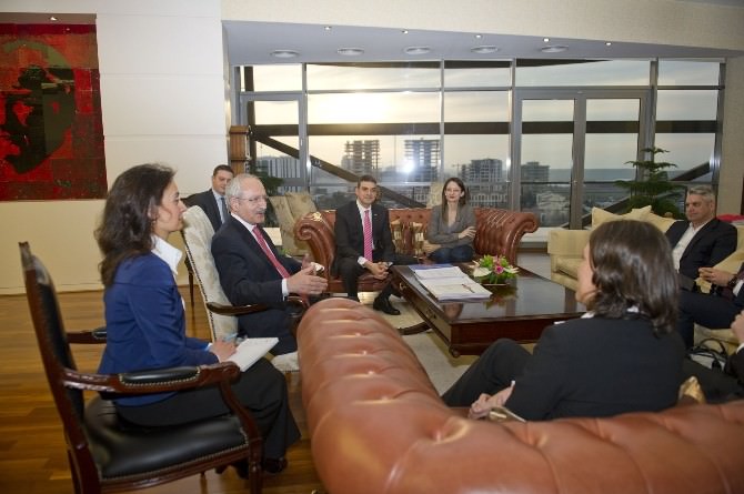 AB Raportörü Piri’den Kılıçdaroğlu’na Ziyaret