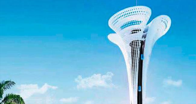 EXPO-2016 kulesi 2,7 metre uzatıldı