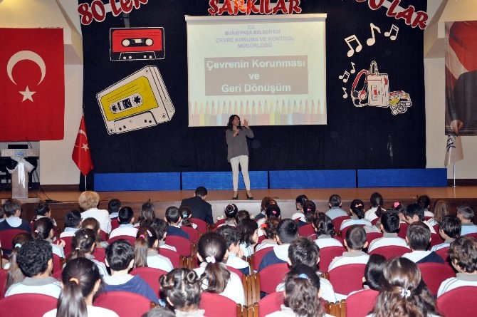Muratpaşa’dan 1500 Öğrenciye Geri Dönüşüm Eğitimi
