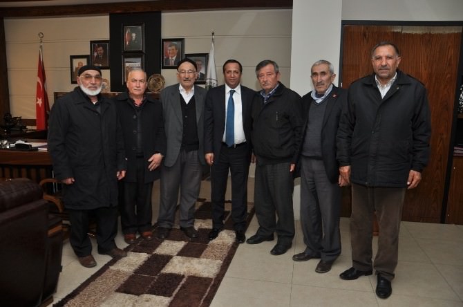 Gaziler Başkan Toltar’ı Ziyaret Etti