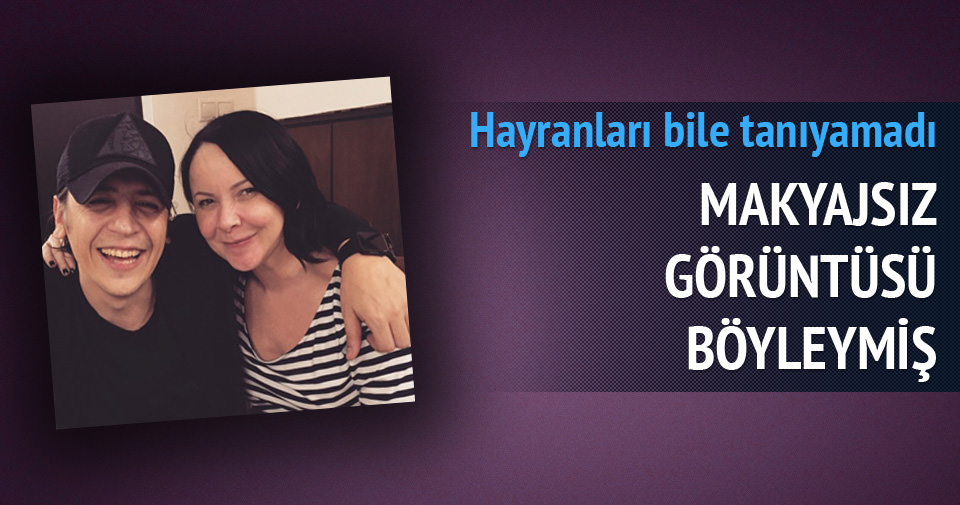 Şebnem Ferah�ın makyajsız hali Son Dakika Magazin Haberleri