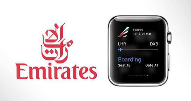 Emirates Apple Watch’a hazır