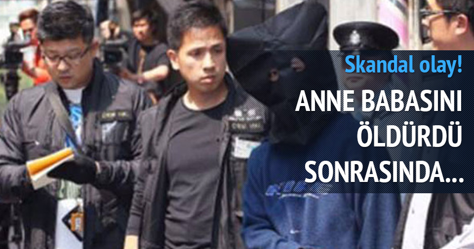 Anne ve babasını kıyma yapıp pişirdi