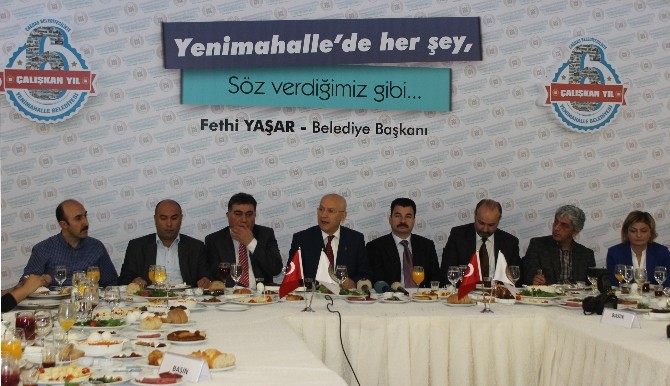 Yenimahalle Belediye Başkanı Yaşar, Projelerini Tanıttı