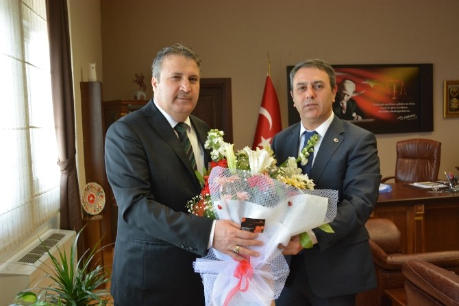 Başkan Çerçi’den Başsavcı Şimşek’e Hayırlı Olsun Ziyareti