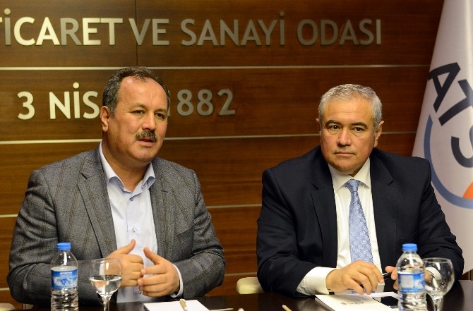 Türkiye Ticaret Ve Sanayi Şurası İl Hazırlık Toplantısı ATSO’da Yapıldı