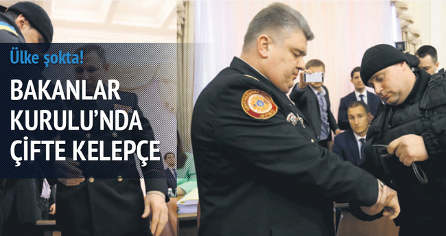 Bakanlar Kurulu’nda canlı yayında gözaltı