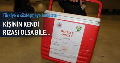 Türkiye, ’Organ Ticaretine Karşı Avrupa Sözleşmesi’ne imza attı
