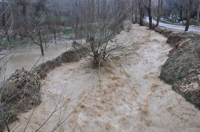 Karaman’da Şiddetli Rüzgar Ve Sağanak Yağış Etkili Oluyor