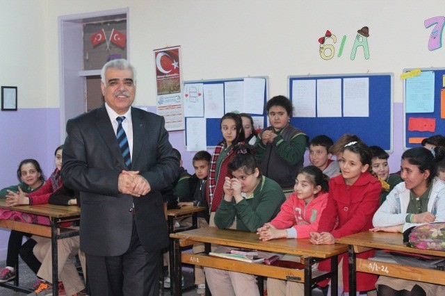 İl Müftüsü Akkuş’ttan Bayırköy Beldesi Orta Okulu’na Ziyaret