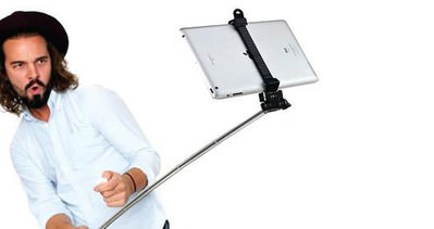 iPad için selfie çubuğu üretildi