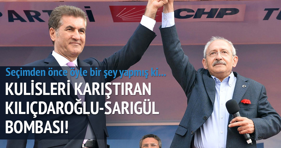 Kulisleri karıştıran Kılıçdaroğlu-Sarıgül iddiası