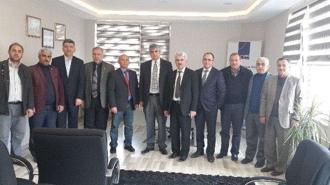 Elektrikçiler Ve Elektronikçiler Federasyonu Başkanı Yeşilyurt’tan Aras EDAŞ’a Zıyaret