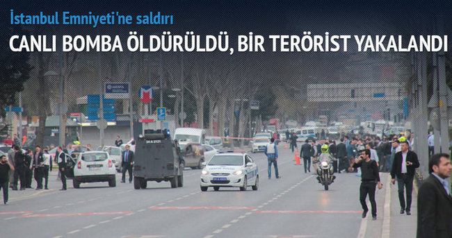 İstanbul Emniyeti’ne saldırı son anda önlendi! 1 yaralı 1 ölü
